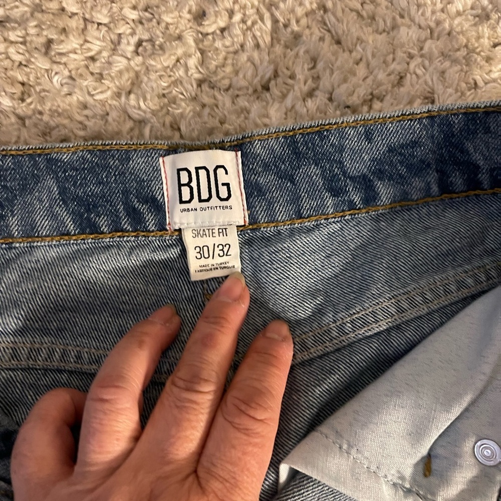 BDG Urban Outfitters Skate Fit Floral Pattern Jeans 30x32 - Picture 5 of 8